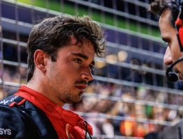 Charles Leclerc vows to catch up on Carlos Sainz in ‘uncomfortable’ Ferrari