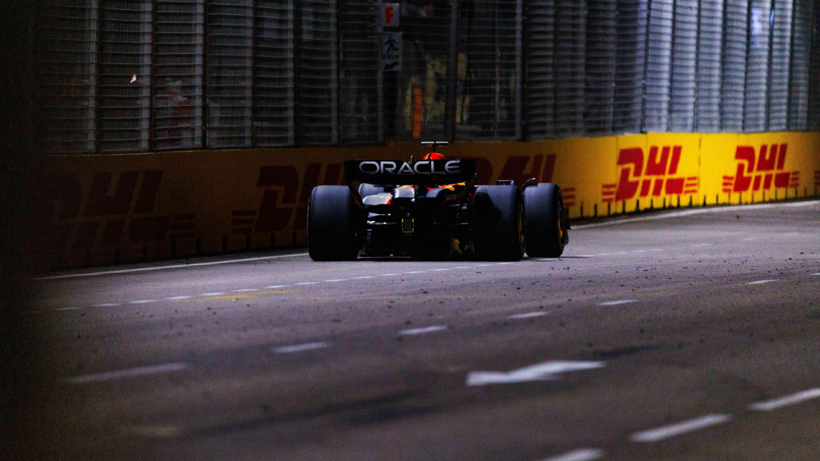 Red Bull's Max Verstappen in action at the Singapore Grand Prix.