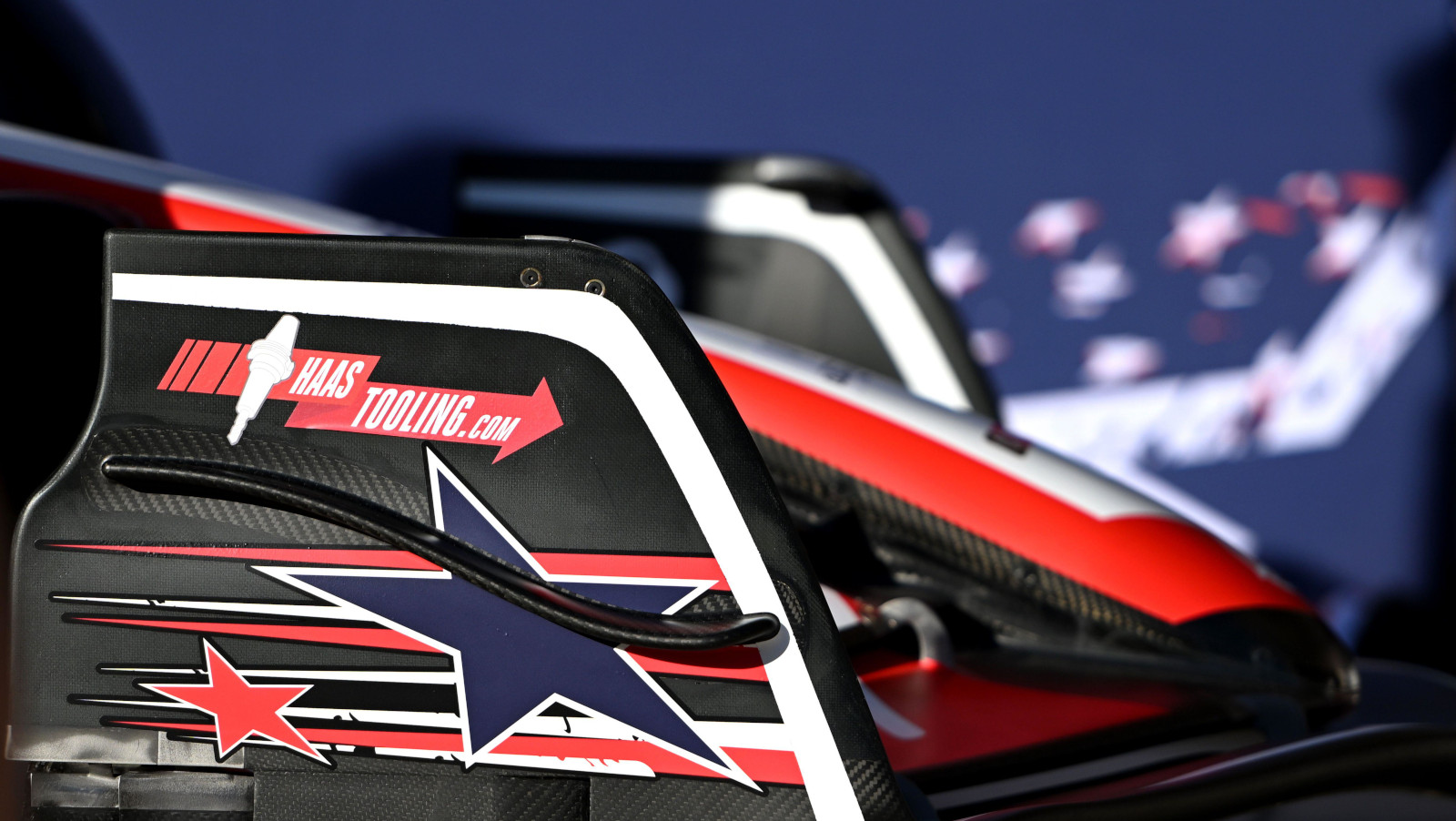 Haas' once-off United States Grand Prix livery.