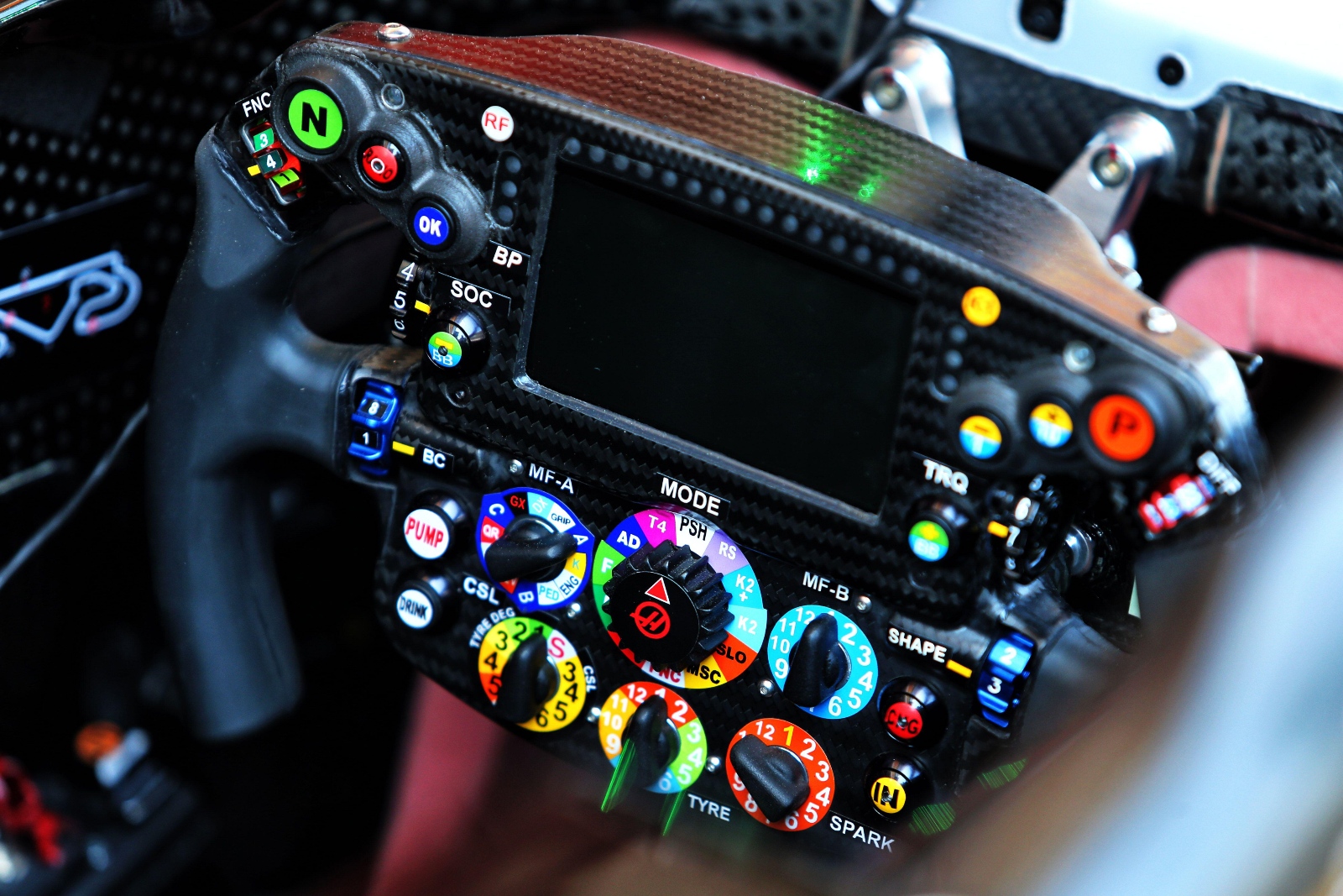 Formula 1 Steering Wheels