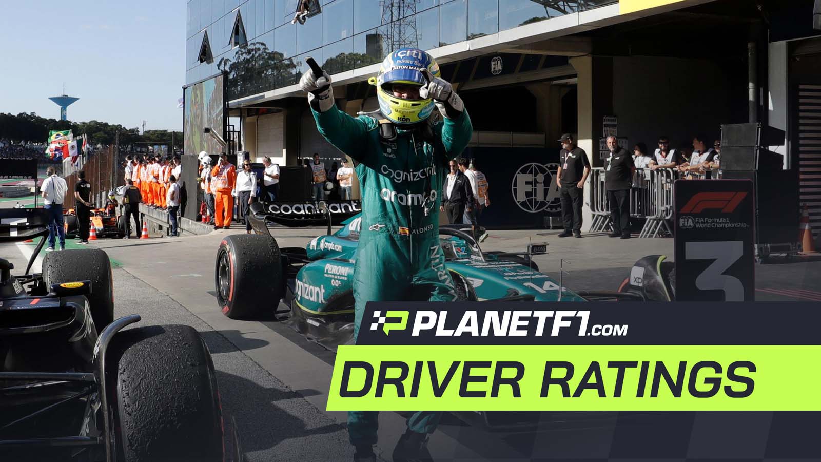 Brazilian Grand Prix driver ratings, 2023.