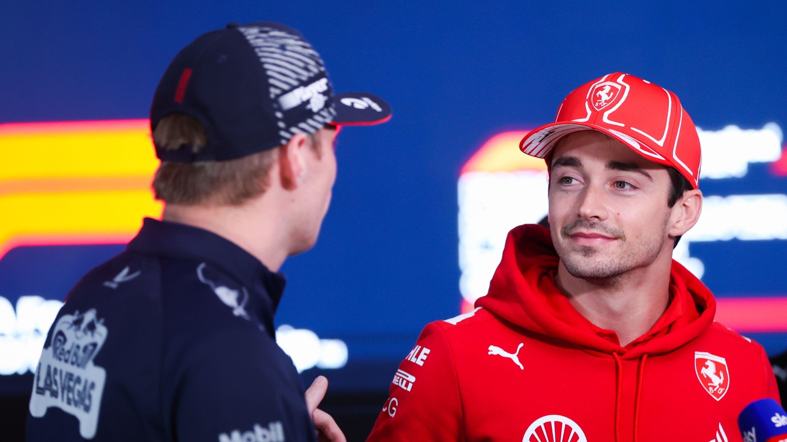 Charles Leclerc And Max Verstappen Challenge Each Other Off The Track ...