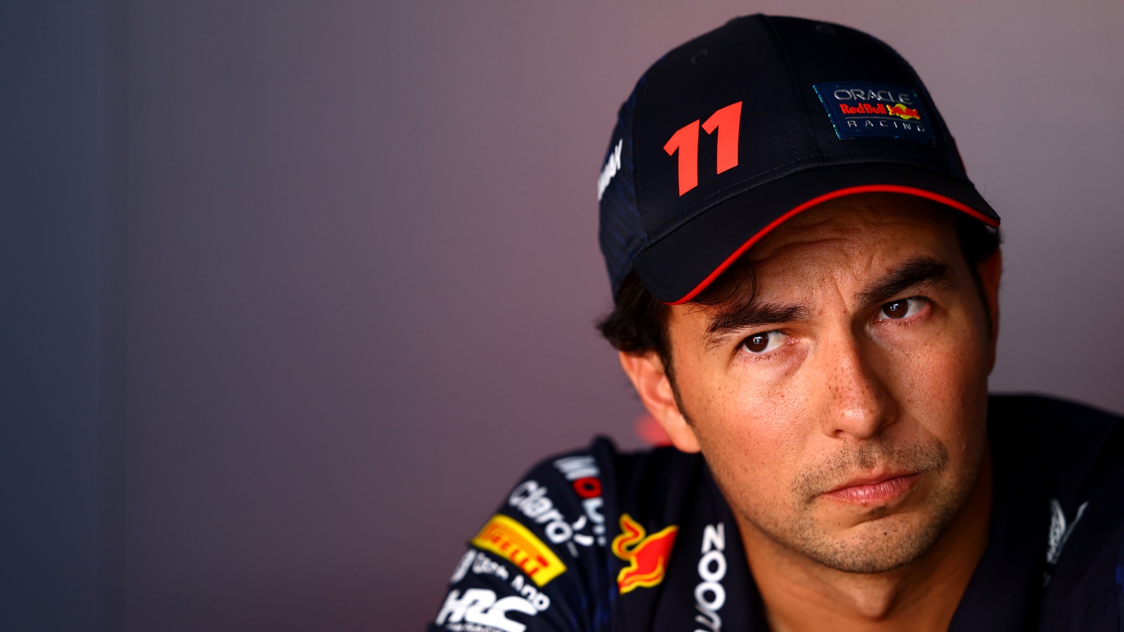 Sergio Perez during the Abu Dhabi Grand Prix weekend.