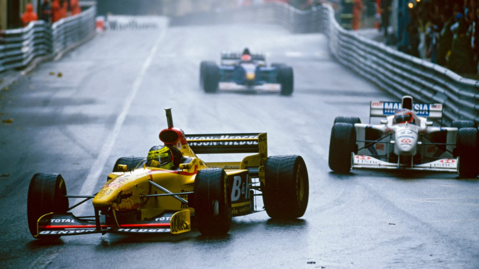 Ralf Schumacher driving for Jordan.