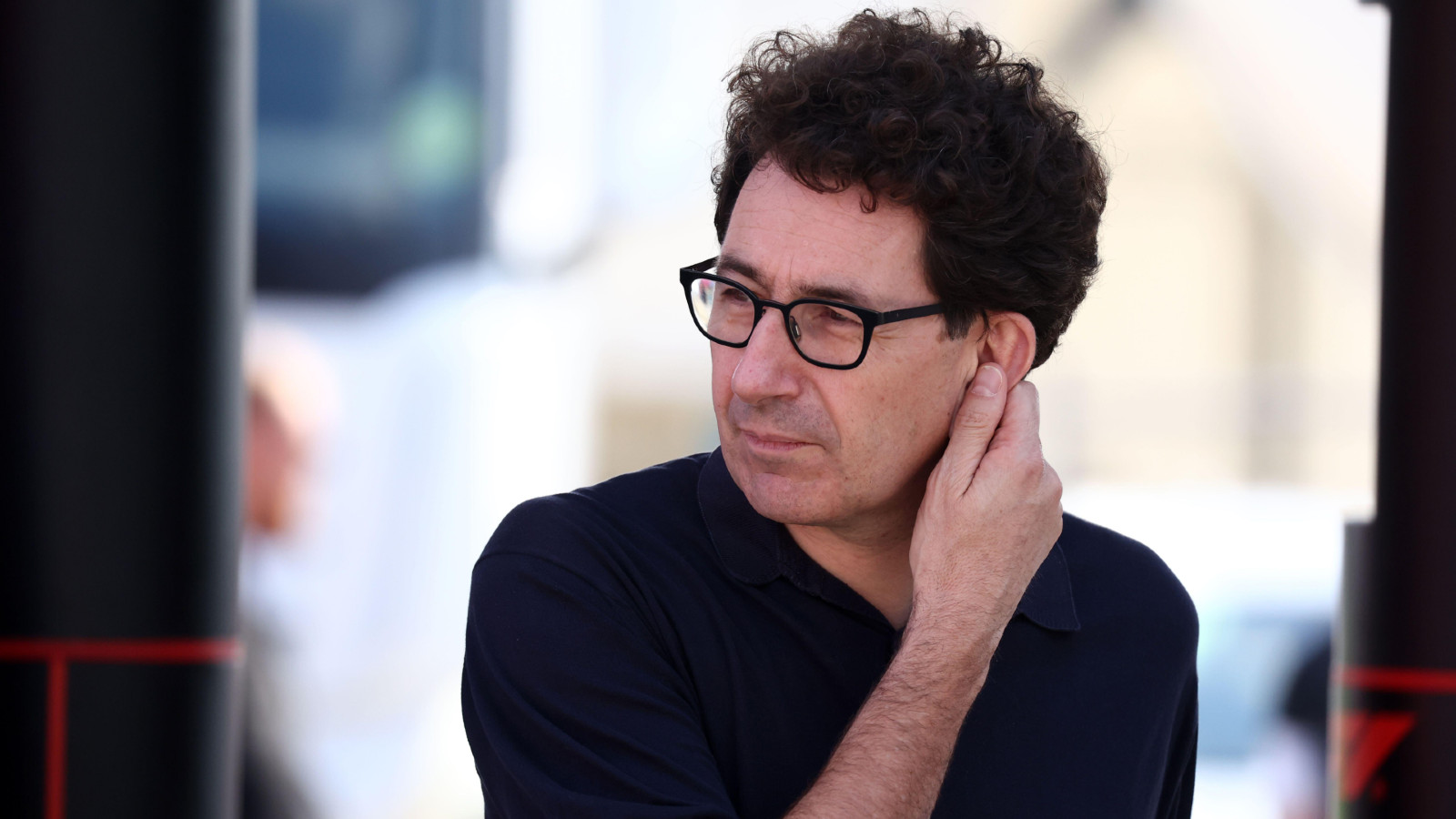 Mattia Binotto at the 2023 Italian Grand Prix.