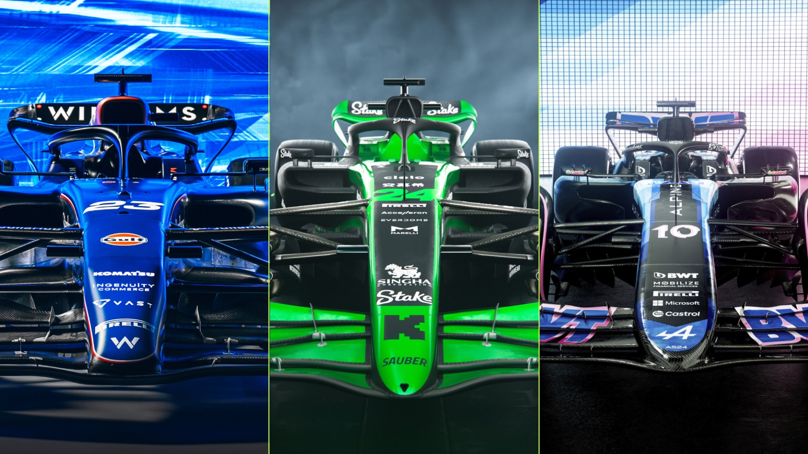 Ranked All 2024 F1 liveries so far as boring carbon fibre wins over