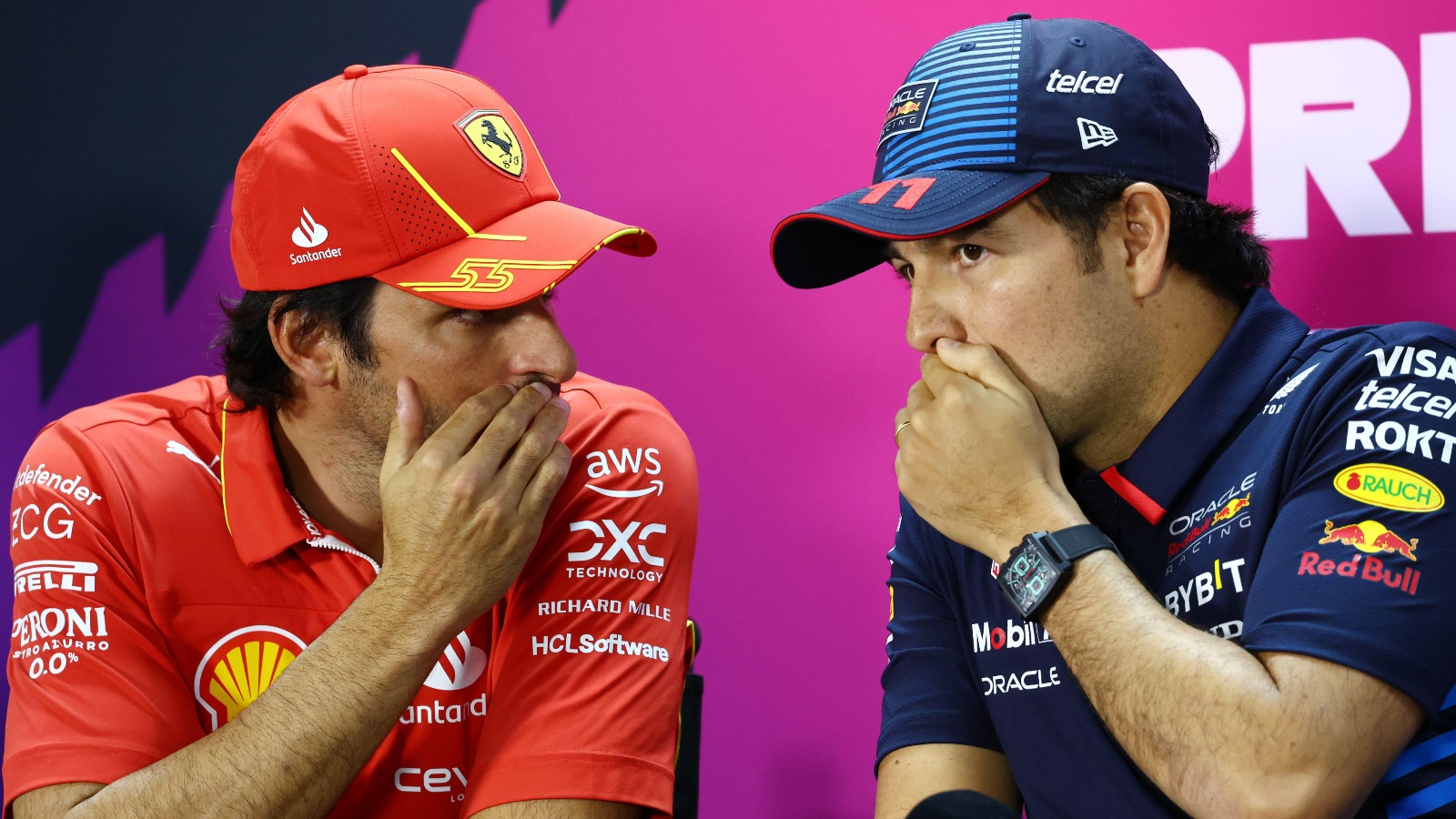 Carlos Sainz details requirements of new team as father spotted at Red