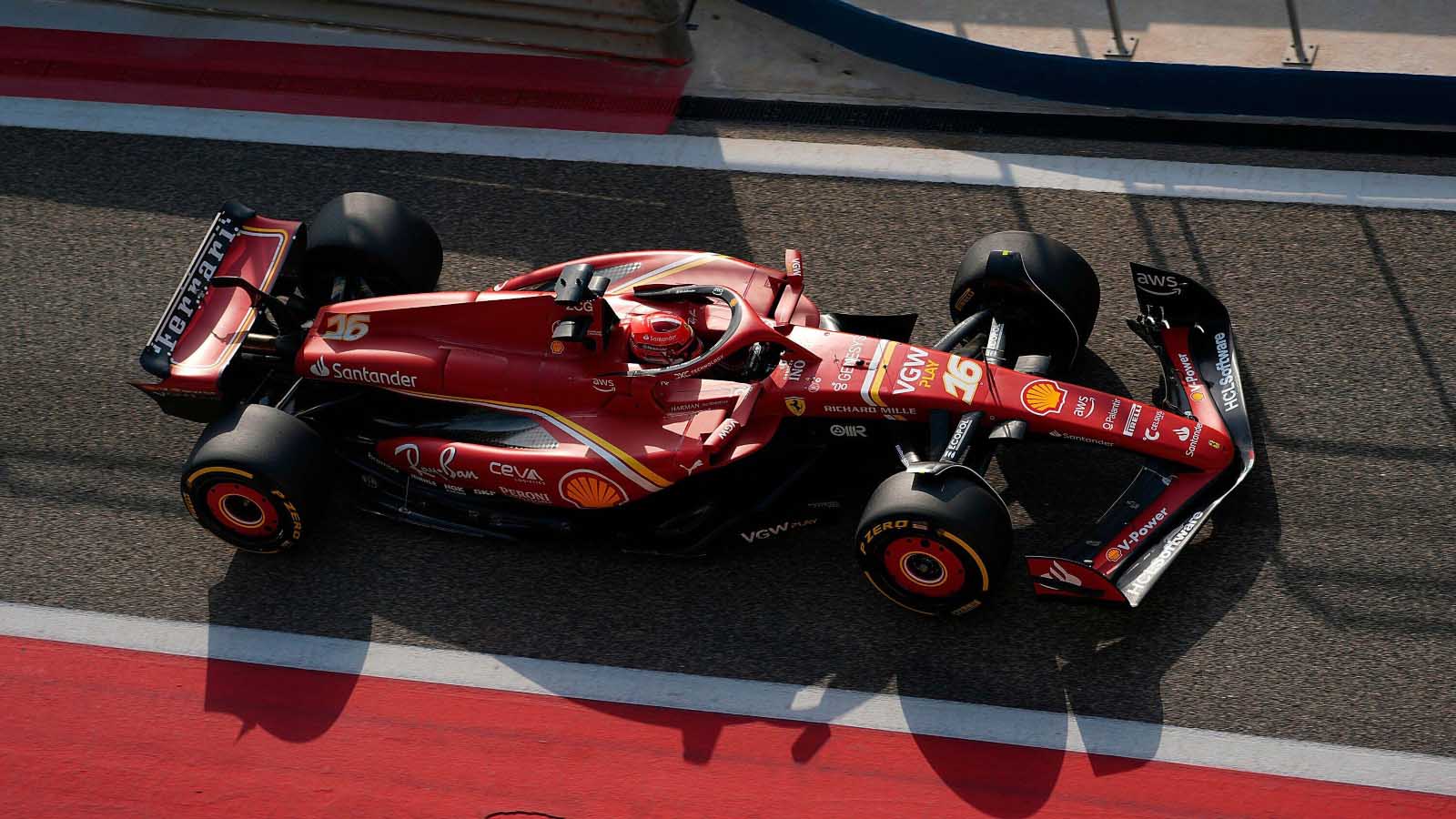 F1 Testing 2024 Charles Leclerc rounds off testing on top with season