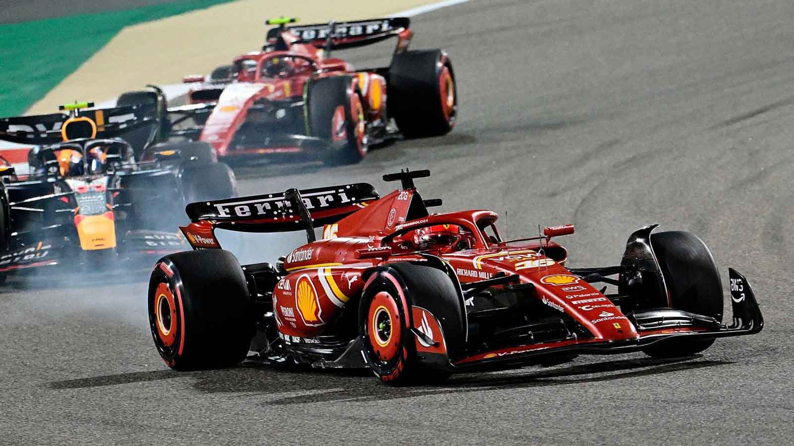 Charles Leclerc speaks of different Red Bull v Ferrari reality after ...