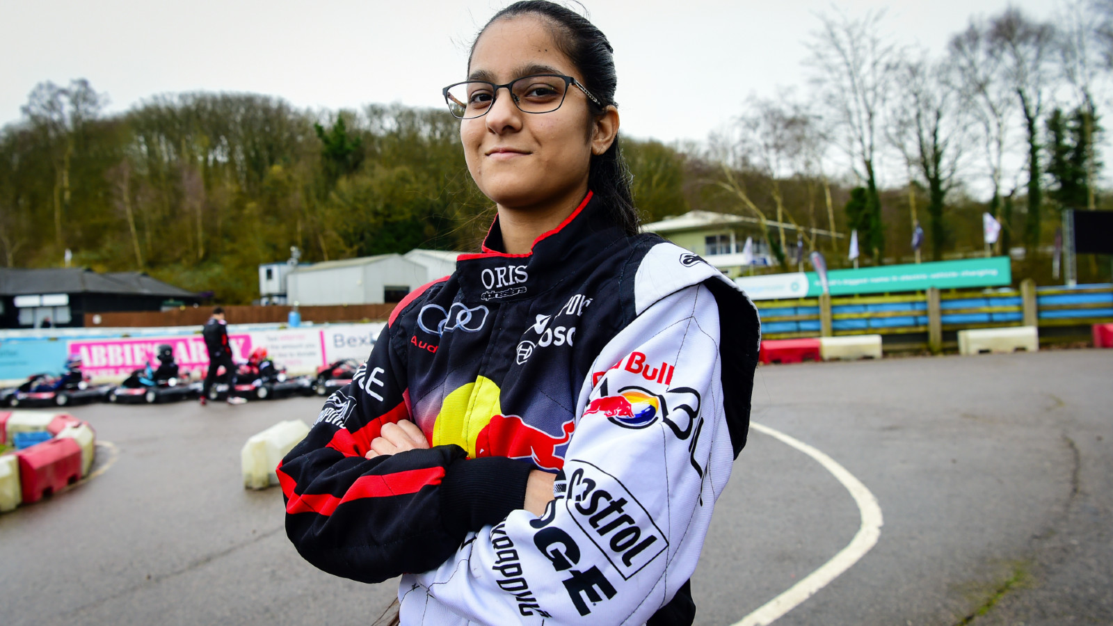 One of GKL's young karting talents, Amelia, hopes to make waves in 2024.