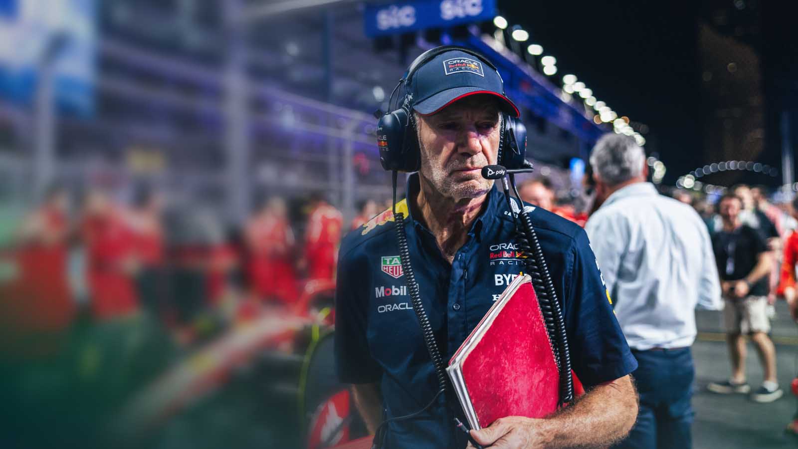Red Bull chief technical officer Adrian Newey.