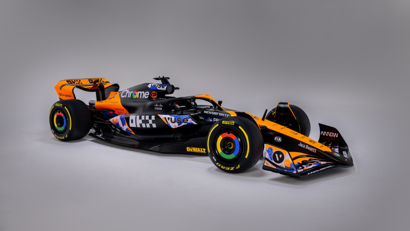 Livrée McLaren Vuze, Grand Prix du Japon 2024.