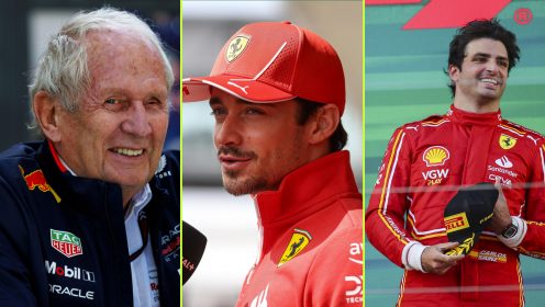 Helmut Marko U-turn as major Carlos Sainz and Charles Leclerc Ferrari verdict cast