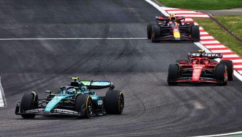 Fernando Alonso blames Carlos Sainz for Sprint clash, ‘didn’t leave me space’