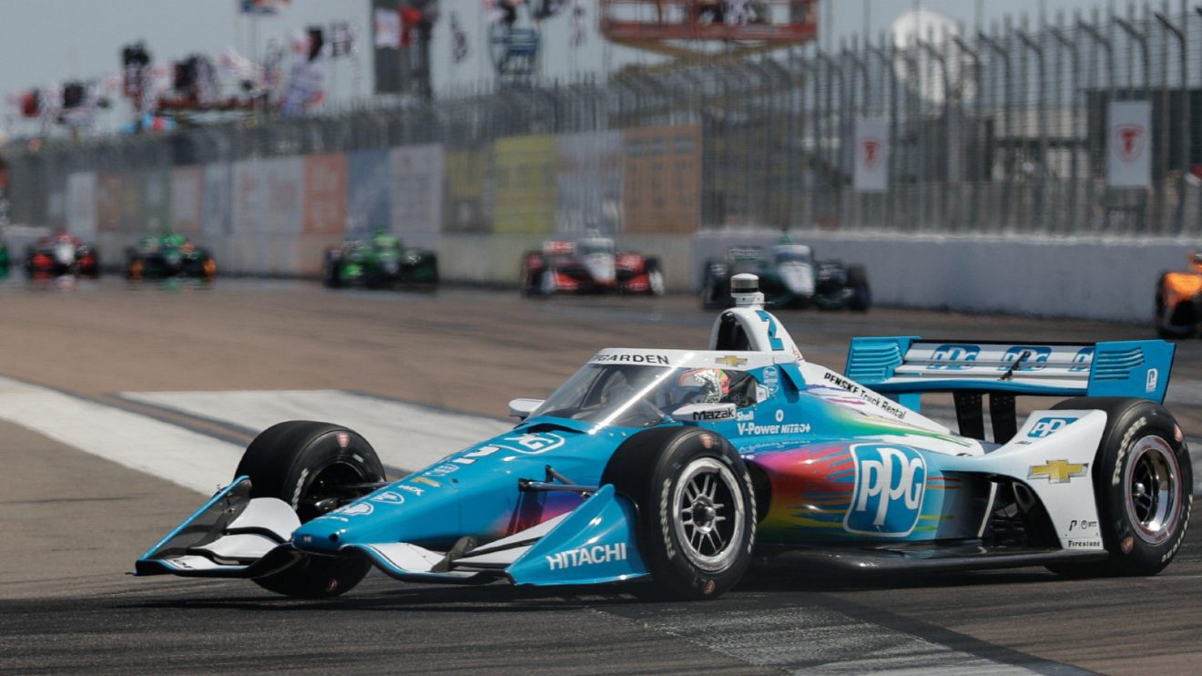 Josef Newgarden, Penske, St. Petersburg 2024.