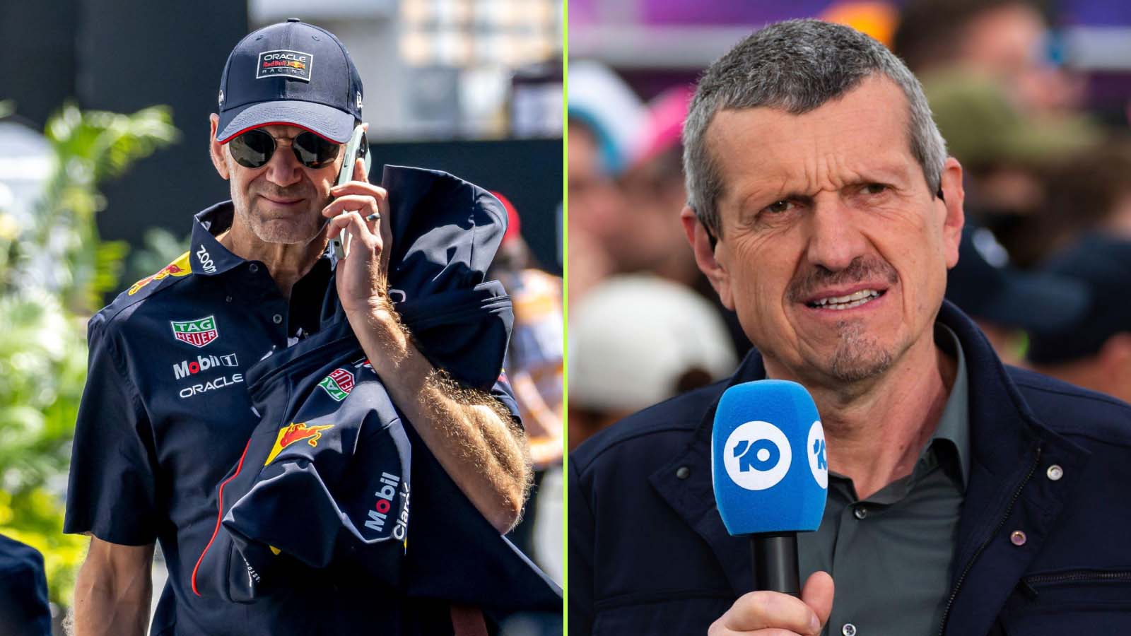 Gunther Steiner, Adrian Newey