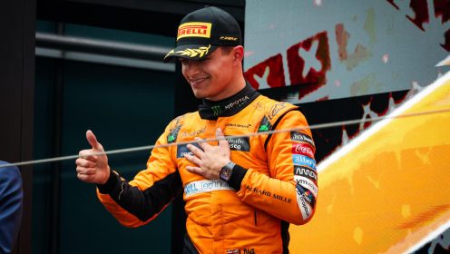 Lando Norris in ‘perfect place’ at McLaren after snubbing potential ‘race-winning’ seat