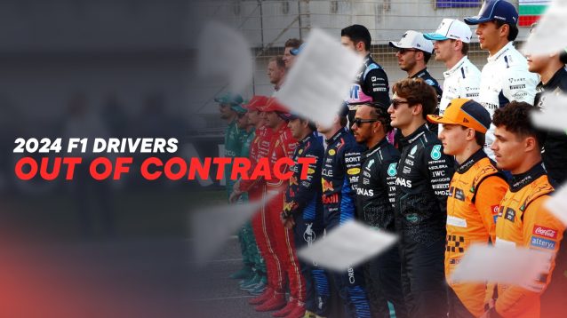 Revealed: The five drivers out of contract at the end of the F1 2024 season