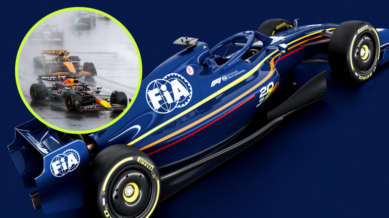 F1 2026 car render