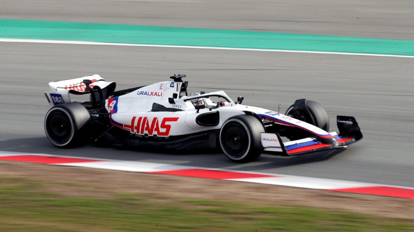Nikita Mazepin, Haas, 2022 pre-season testing.