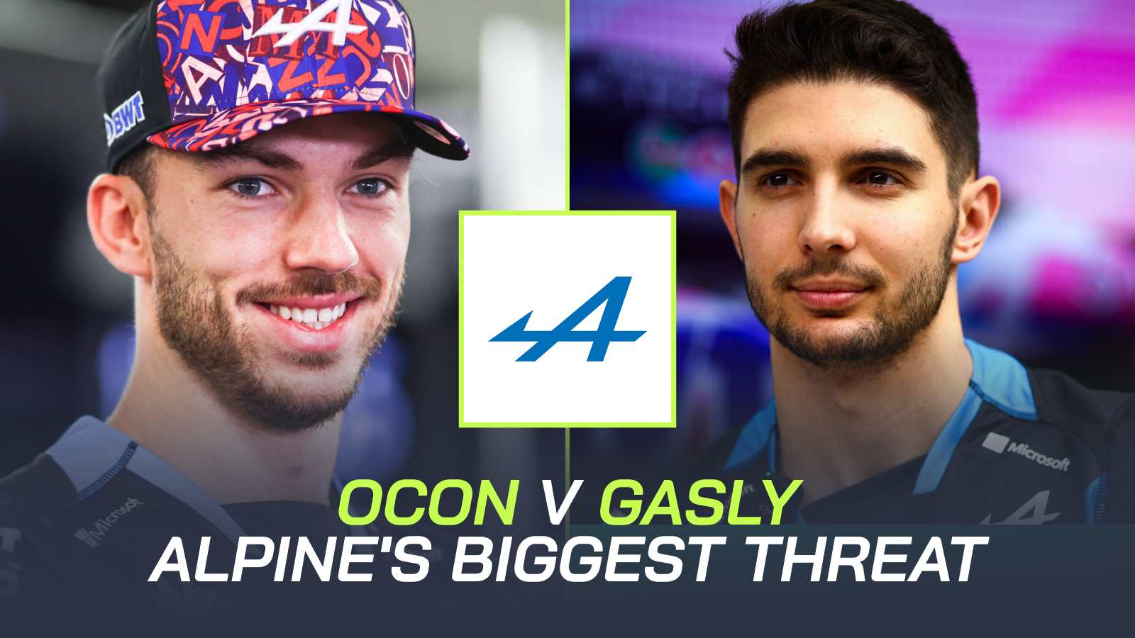 The battle between Pierre Gasly and Esteban Ocon threatens Alpine's progress