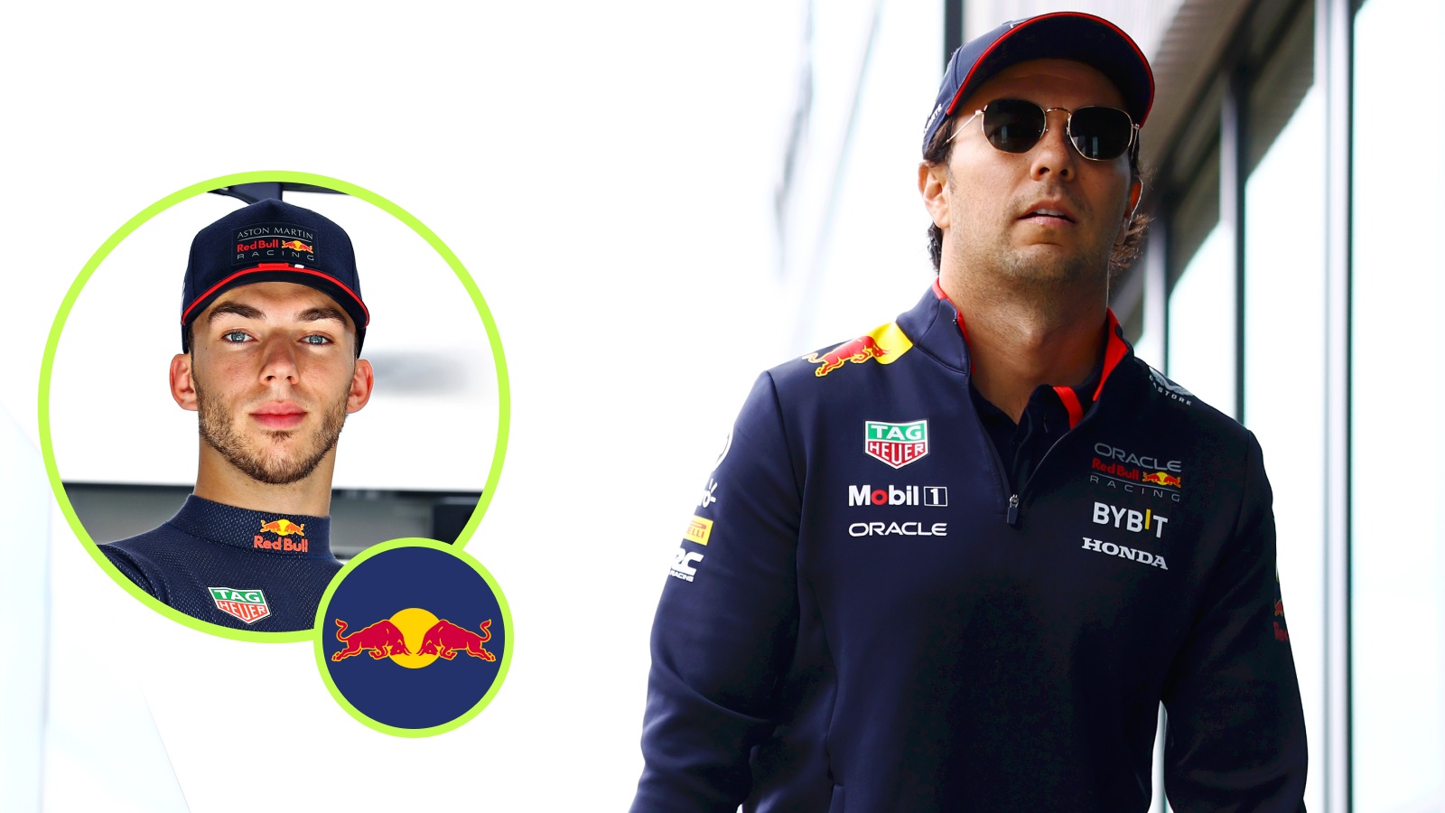 Pierre Gasly and Sergio Perez