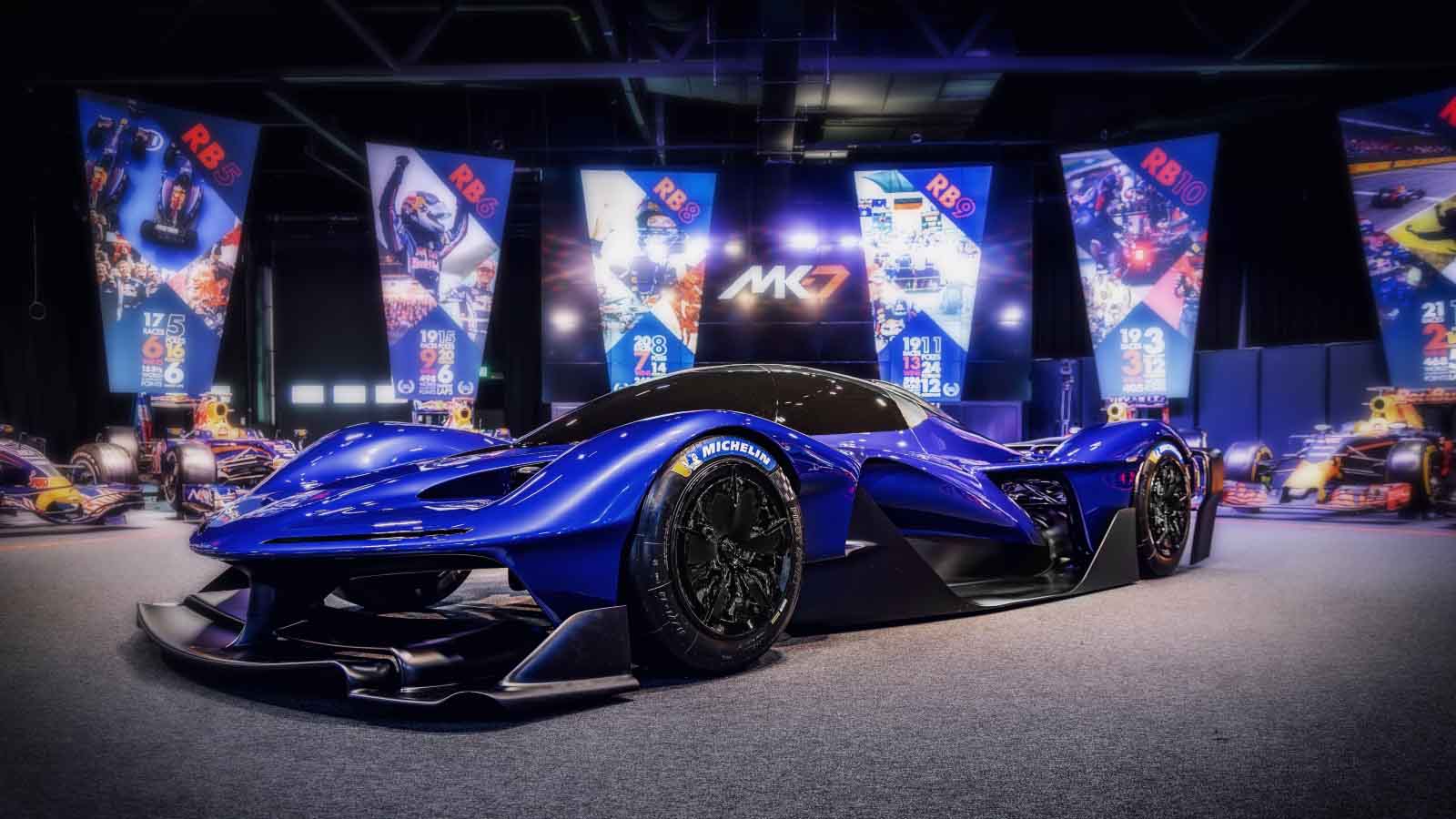 The Red Bull RB17 hypercar is unveiled.