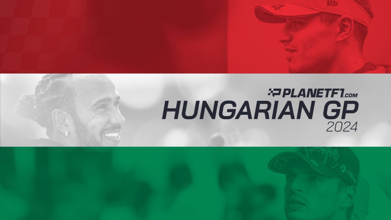 Lando Norris, Lewis Hamilton and Max Verstappen all feature on Hungarian Grand Prix poster