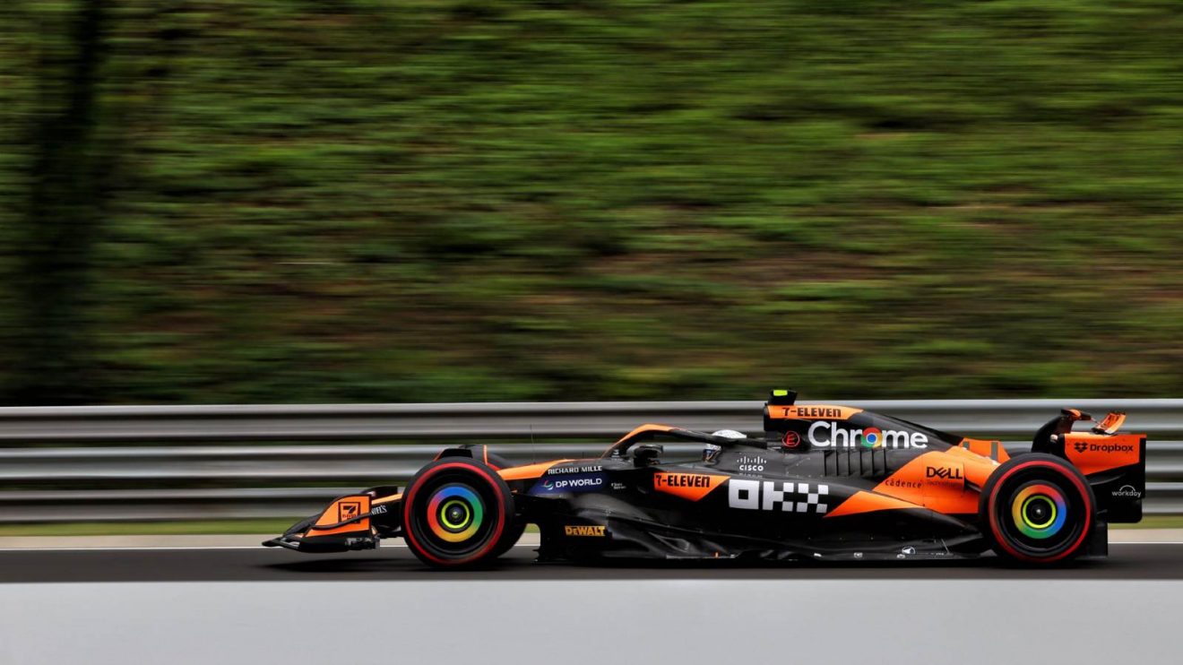 Lando Norris, McLaren, 2024 Hungarian Grand Prix.