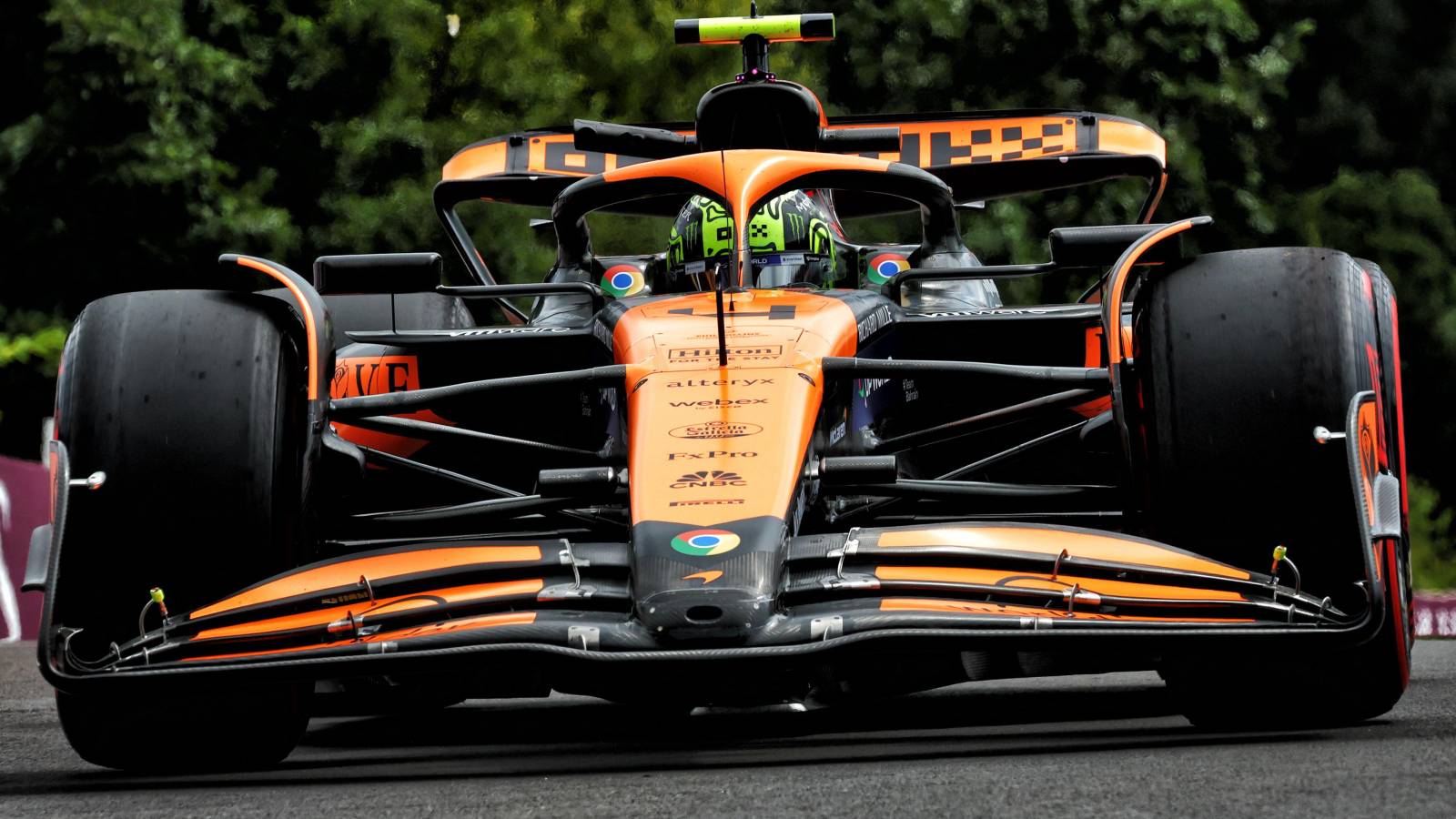 lando norris mclaren belgium 2024 planetf1