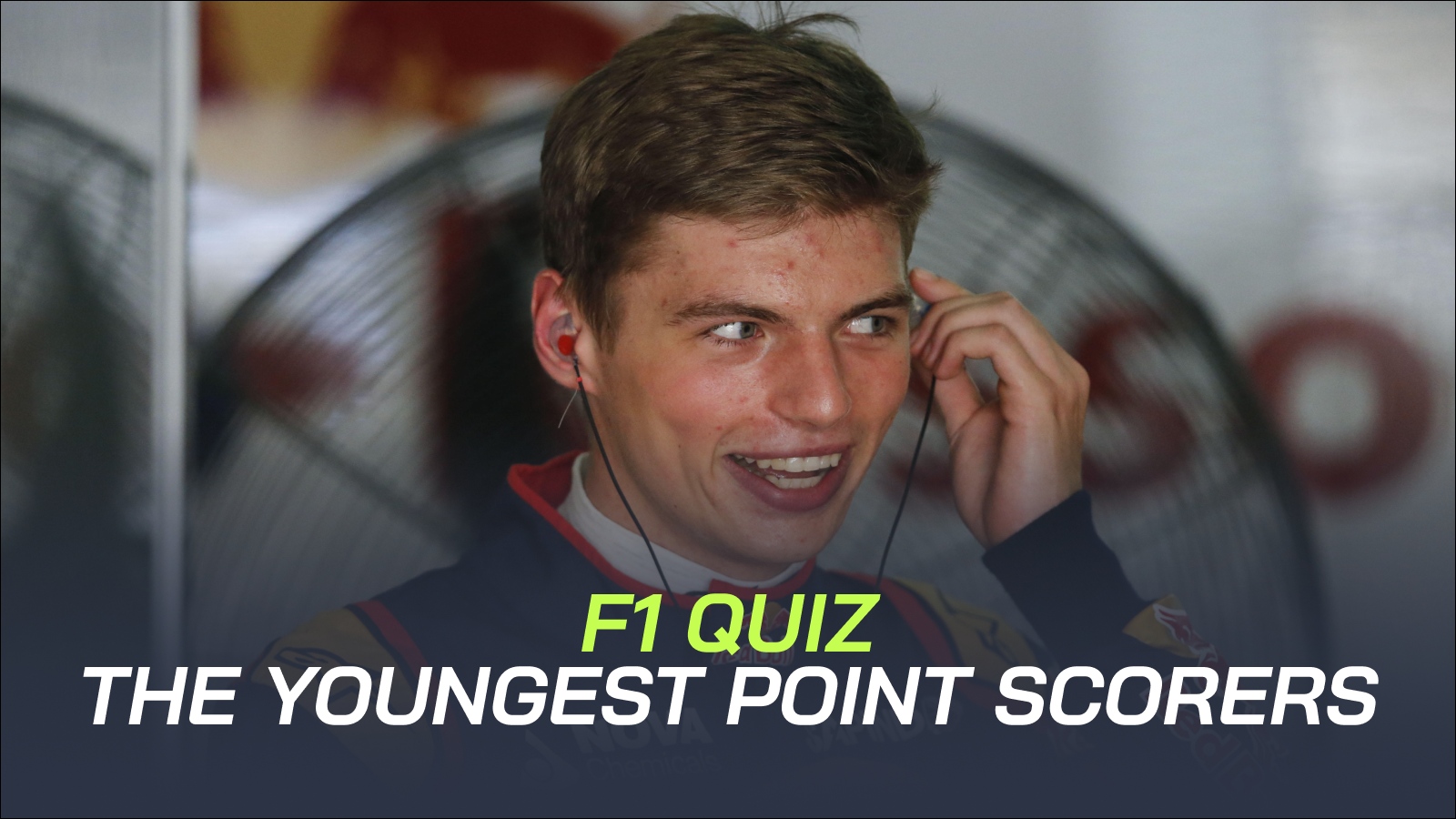 F1 quiz: Can you name the top 20 youngest F1 points scorers?