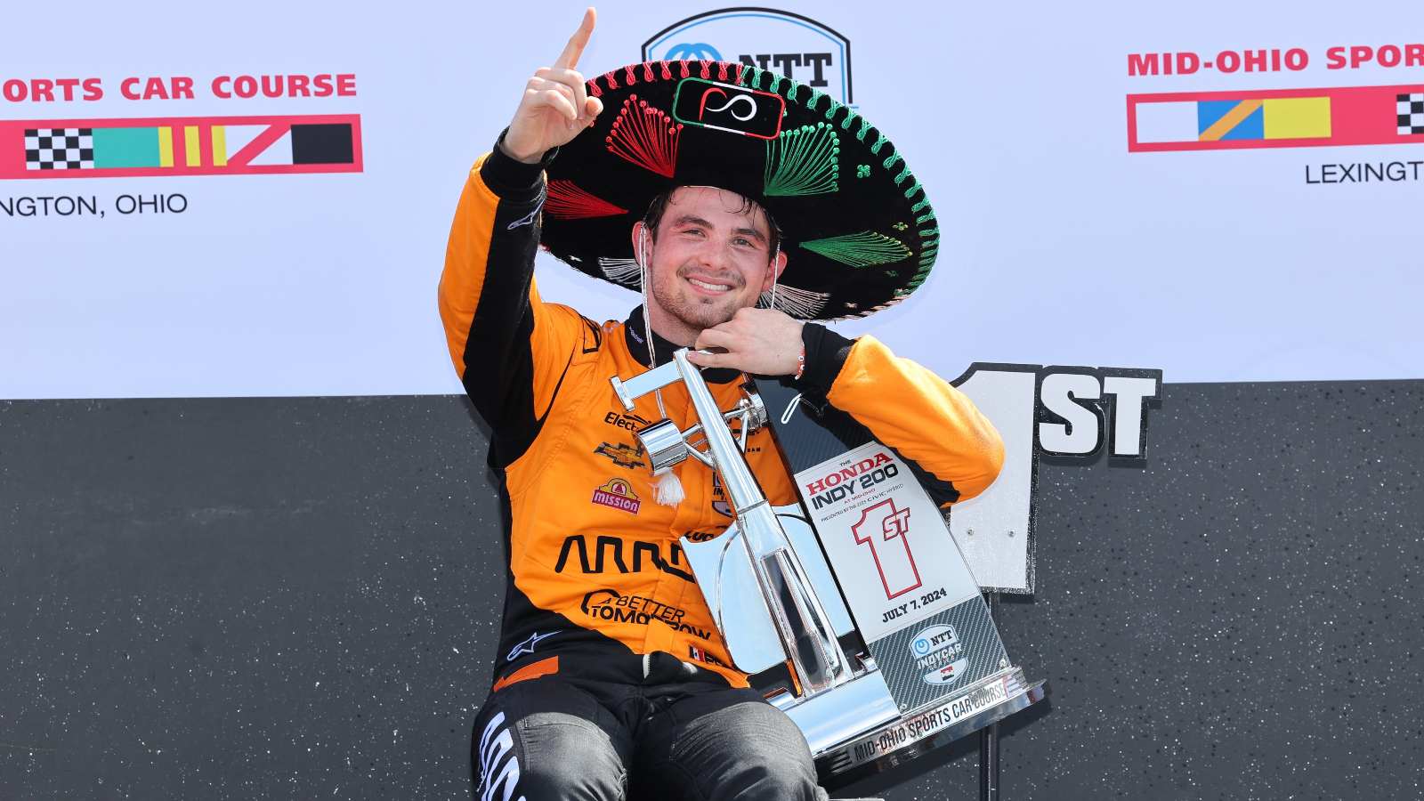 Pato O'Ward Arrow McLaren IndyCar Mid-Ohio PlanetF1