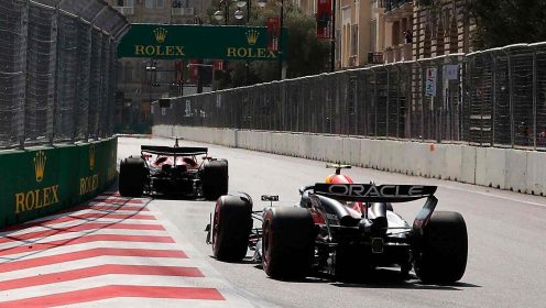Baku ‘war zone’ after Perez-Sainz crash sparks confusion over FIA Safety Car call