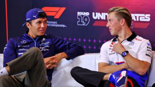 Alex Albon warning to Liam Lawson with Red Bull ‘opportunity’ on the line