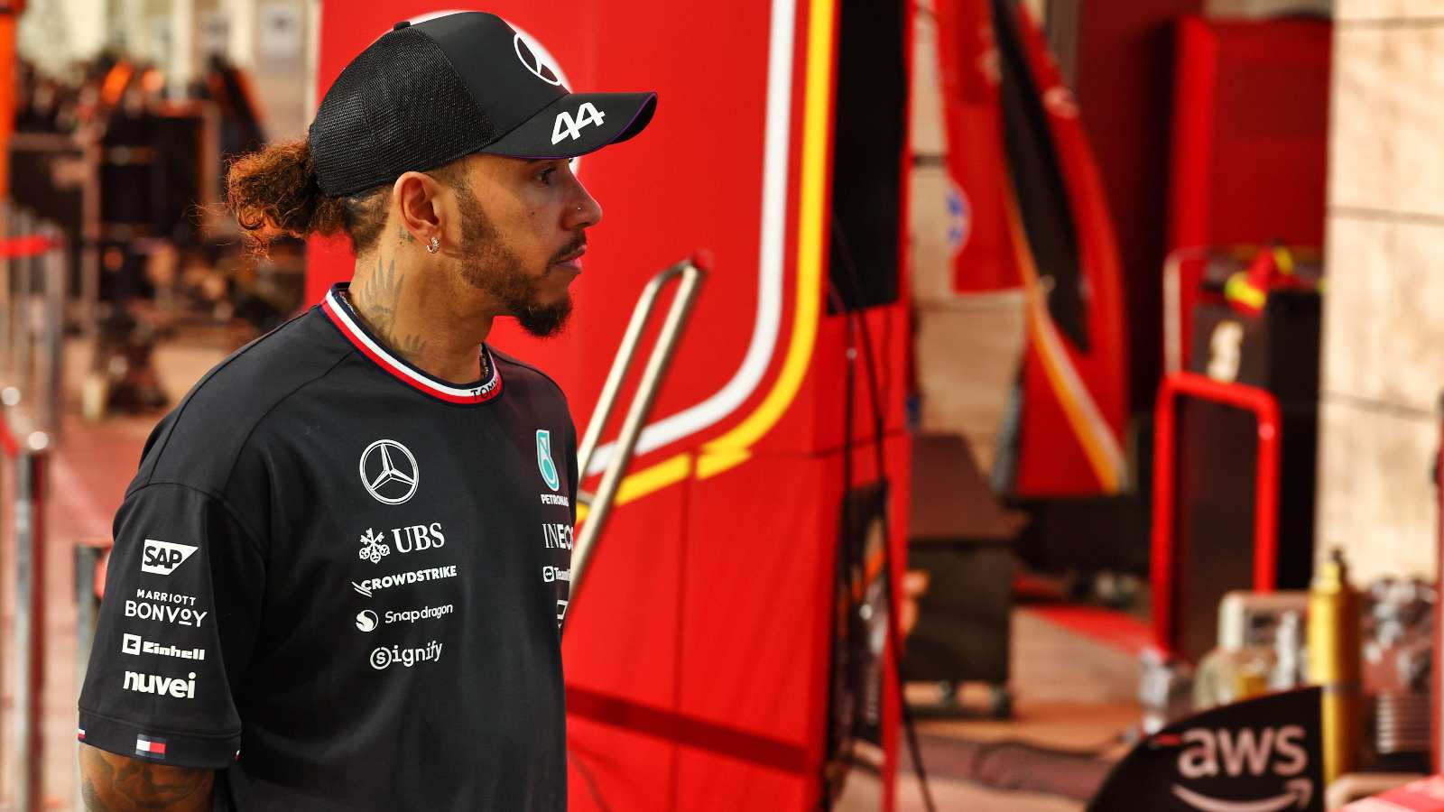 Lewis Hamilton takes action on big Ferrari request with Leclerc warned