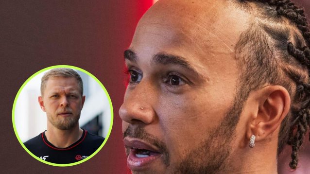 ‘Clear Lewis Hamilton is struggling’ as Magnussen uncovers ‘data trend’