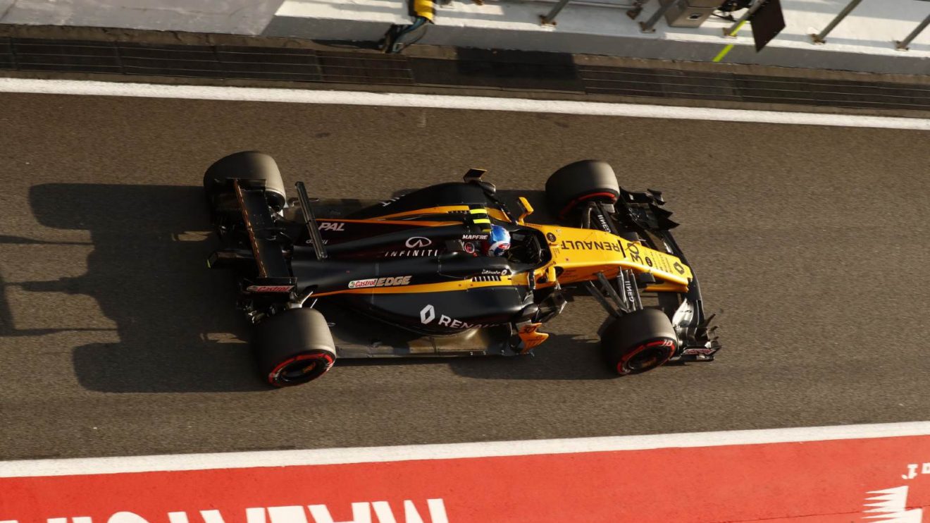 Jolyon Palmer, Renault, 2017 Malaysian Grand Prix.