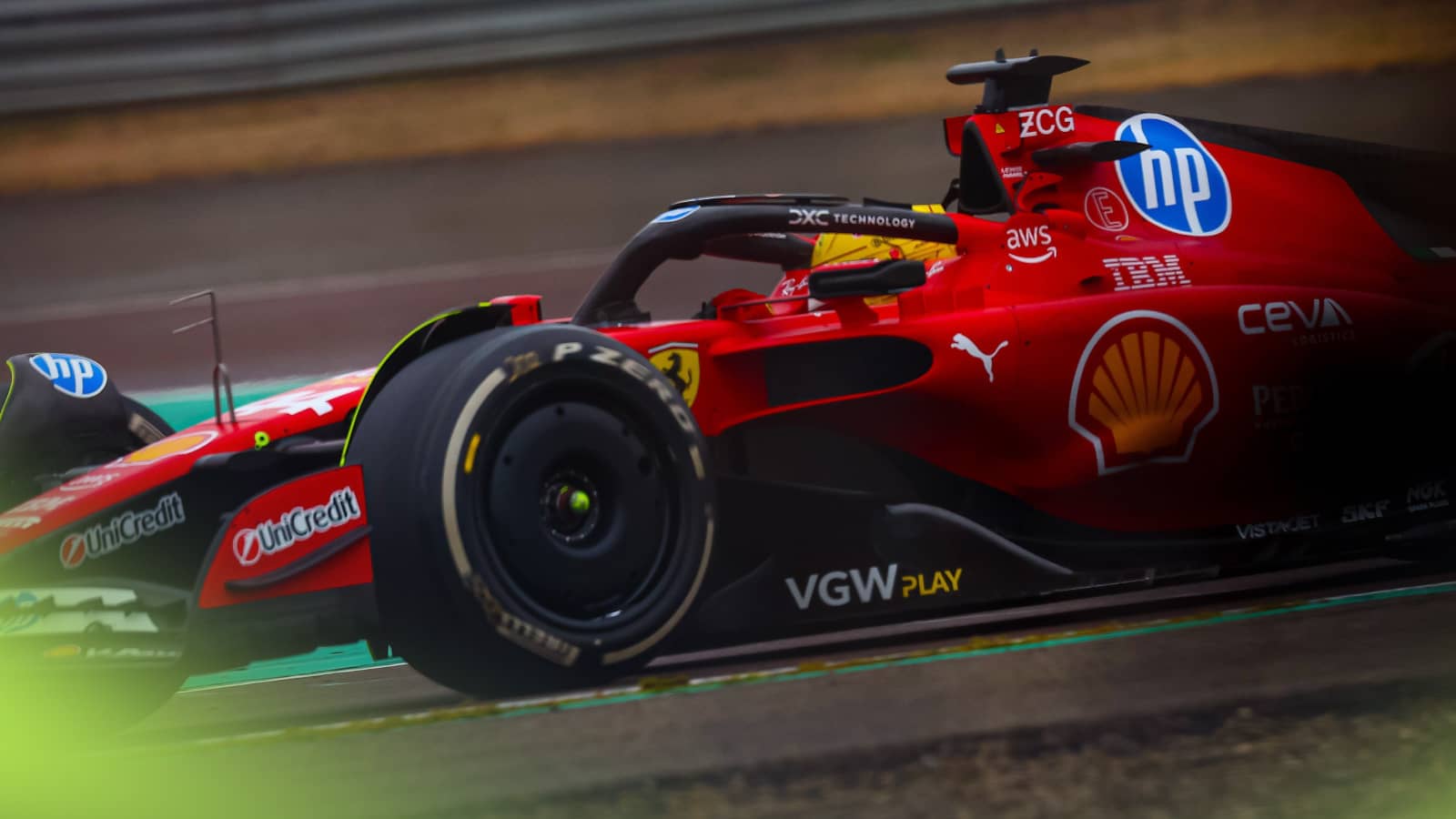 Lewis Hamilton crashes in Barcelona: Ferrari SF-23 car suffers damage