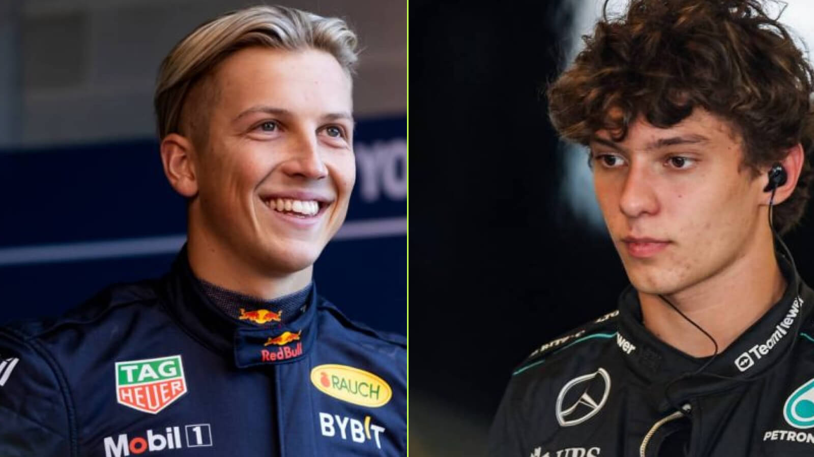 Liam Lawson and Kimi Antonelli