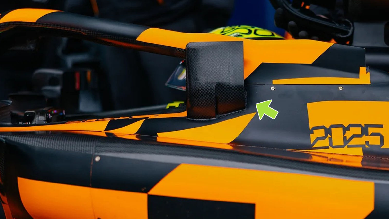 McLaren MCL39 Halo Winglets