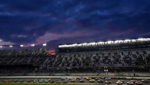 2025 Daytona 500 race results for the NASCAR Cup Series