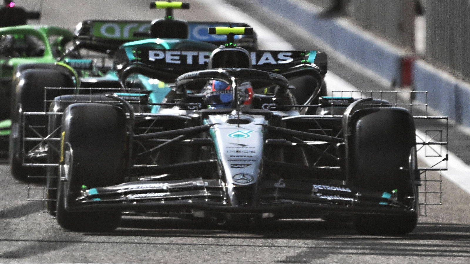 MERCEDES W16 AERO RAKES