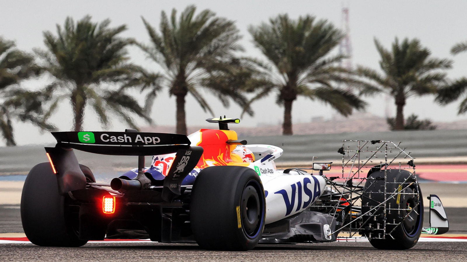 Racing-Bulls VCARB02 with Kiel probe rake