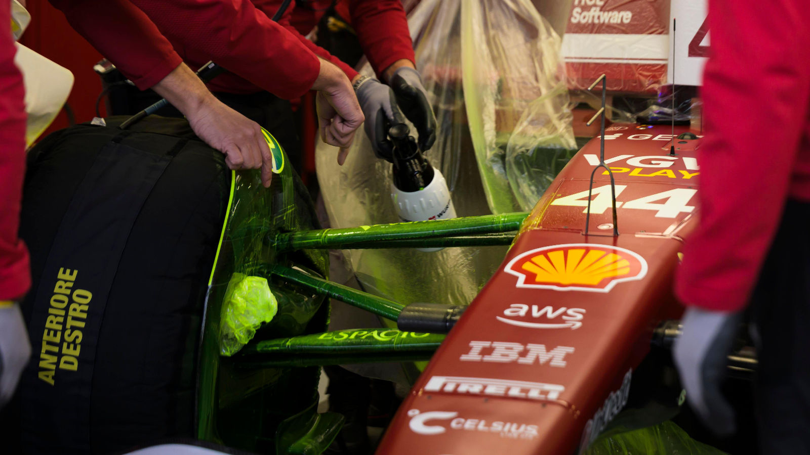 Ferrari SF-25 flo-viz