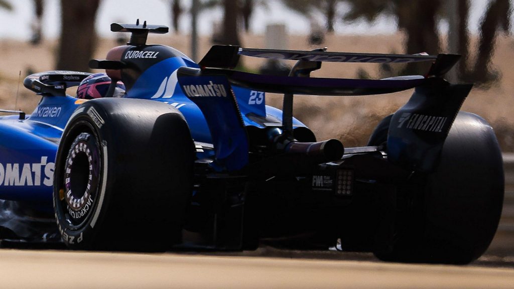 F1 testing: McLaren rear wing endplate catches eye as new tech details ...