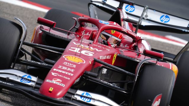 Leclerc signs off with a P1 as bizarre red flag interrupts play on Day 3 morning