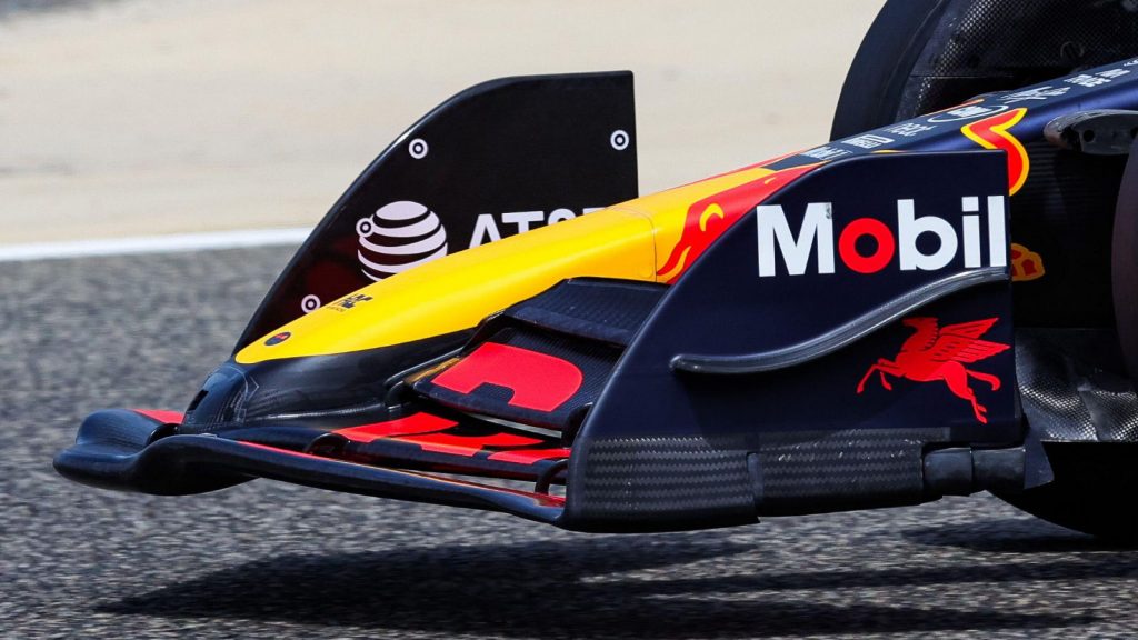 F1 testing: McLaren rear wing endplate catches eye as new tech details ...