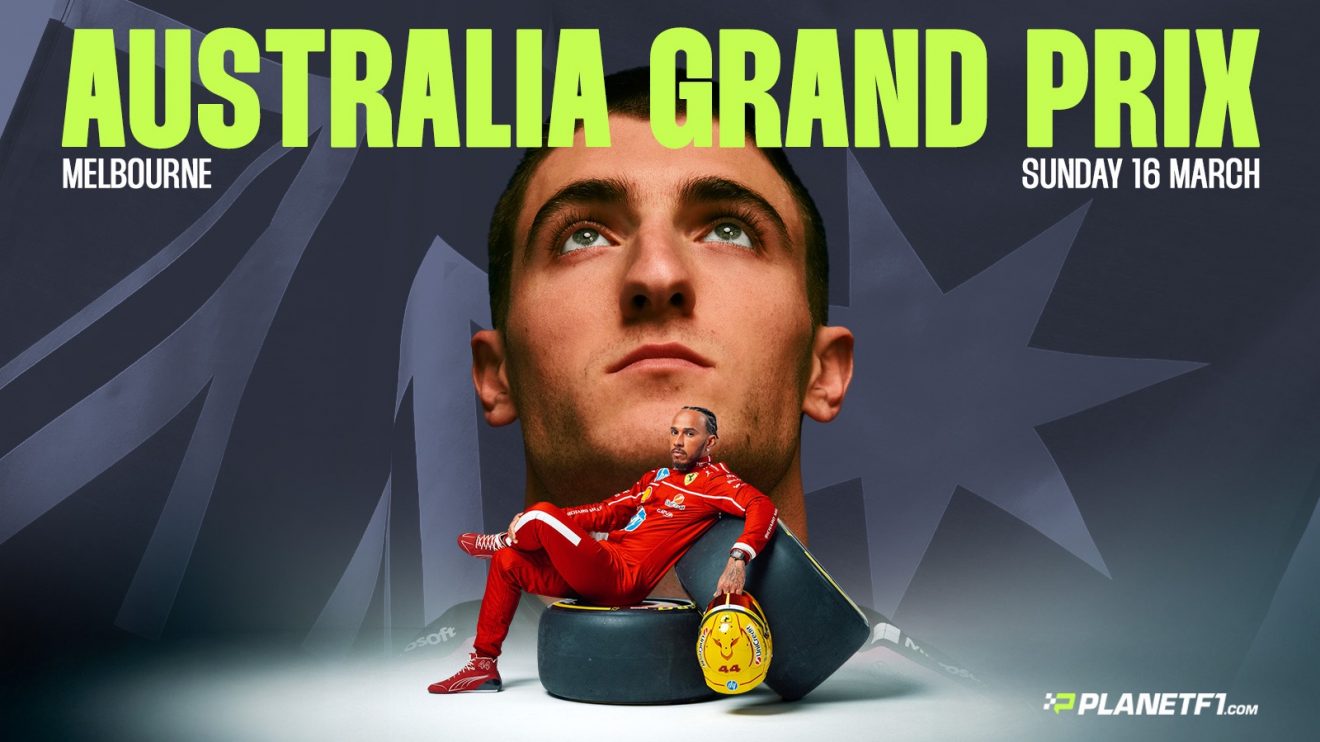 Lewis Hamilton and Jack Doohan feature on Australian Grand Prix poster