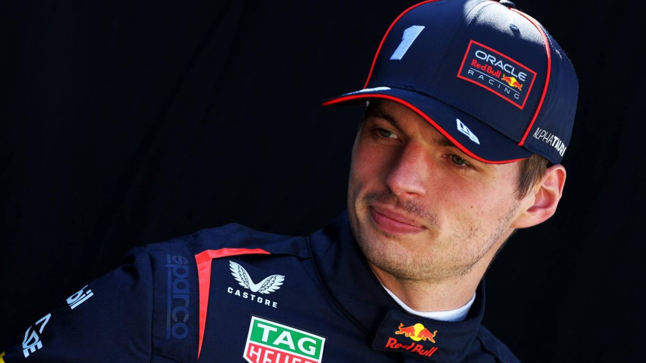 Red Bull's Max Verstappen pictured ahead of the 2025 Australian Grand Prix