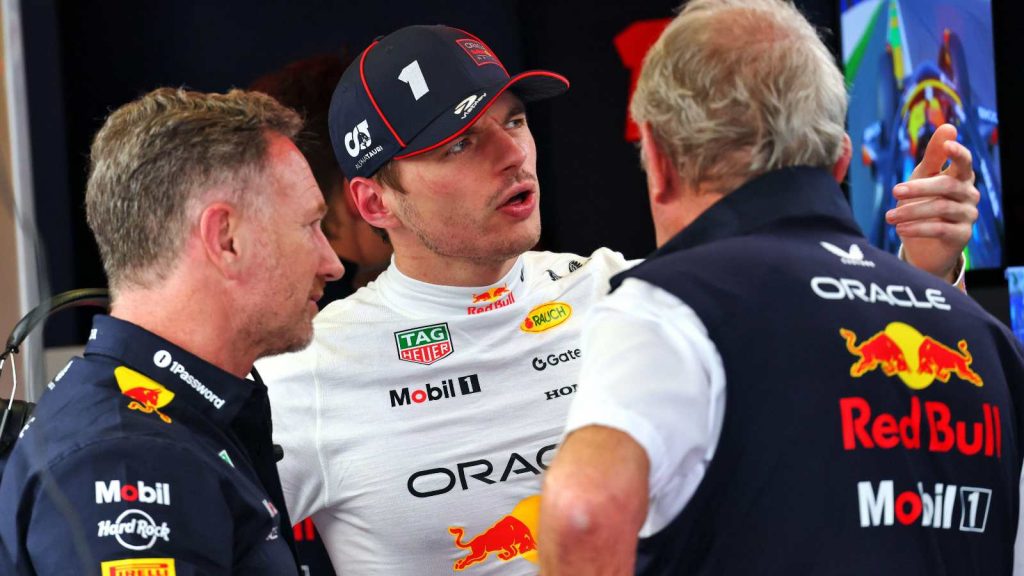 ‘Stern’ Red Bull ‘conversations’ expected with Verstappen behind Racing Bulls